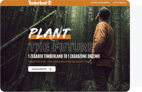 Współpraca Posadzimy & Timberland